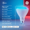 image:imageCync GE BR30 Smart Bulb WiFi LED Light Bulbs Color ChangingMulticolor Works With Matter
