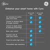 image:imageCync GE BR30 Smart Bulb WiFi LED Light Bulbs Color ChangingMulticolor Works With Matter