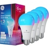 image:imageCync GE Direct Connect A21 Smart LED Light Bulbs 2 PackFull Color Works With Matter