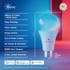 image:imageCync GE Direct Connect A21 Smart LED Light Bulbs 2 PackFull Color Works With Matter