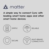 image:imageGE CYNC A19 Smart LED Light Bulbs Color Changing Room DcorA19