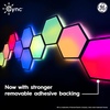 image:imageGE CYNC Dynamic Effects Indoor Hexagon LED Color Changing Lights10 Panels