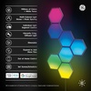 image:imageGE CYNC Dynamic Effects Indoor Hexagon LED Color Changing Lights7 Panels