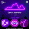 image:imageGE CYNC Dynamic Effects Smart LED Light Strip Extension10ft Indoor Shapeable Strip