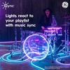 image:imageGE CYNC Dynamic Effects Smart LED Light Strip Extension10ft Indoor Shapeable Strip