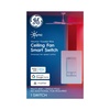 image:imageGE CYNC Smart Ceiling Fan Switch with WiFi Neutral Wire RequiredSmart Switch Ceiling Fan