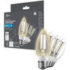image:imageGE CYNC Smart LED Light Bulb B11 Candle Light Bulb Works with Amazon Alexa and Google Home WiFi Light 60W Equivalent Soft White Small Base Pack of 4Medium Base