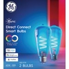 image:imageGE CYNC Smart LED Light Bulb ST19 Edison StyleFull Color Works With Matter
