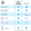 image:imageGE CYNC Smart LED Light Bulb ST19 Edison StyleSoft White