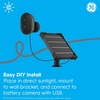 image:imageGE CYNC Smart Outdoor Solar Power Panel for CYNC Smart Outdoor Battery Camera Sold Separately