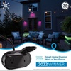image:imageGE Cync Smart Plug Outdoor Bluetooth and WiFi Outlet Socket Weather Resistant Plug Works with Alexa and Google Black 1 PackOUTDOOR