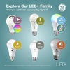 image:imageGE LED CA11 Dusk to Dawn LED Light Bulbs Automatic OnOff Outdoor Security Lights Soft White E26 Medium Base 2 PackColor Select