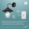 image:imageGE LED CA11 Dusk to Dawn LED Light Bulbs Automatic OnOff Outdoor Security Lights Soft White E26 Medium Base 2 PackDaylight