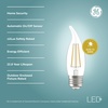 image:imageGE LED CA11 Dusk to Dawn LED Light Bulbs Automatic OnOff Outdoor Security Lights Soft White E26 Medium Base 2 PackDaylight