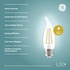 image:imageGE LED CA11 Dusk to Dawn LED Light Bulbs Automatic OnOff Outdoor Security Lights Soft White E26 Medium Base 2 PackSoft White