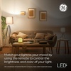 image:imageGE LED Color Changing LED Light Bulbs with Remote No App or WiFi Required A19 Bulbs CA Compliant 2 Pack