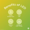 image:imageGE LED Color Changing LED Light Bulbs with Remote No App or WiFi Required A19 Bulbs CA Compliant 2 Pack