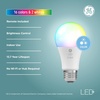image:imageGE LED Color Changing LED Light Bulbs with Remote No App or WiFi Required A19 Bulbs CA Compliant 2 Pack