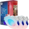 image:imageCync GE Reveal Smart LED Recessed Downlight Color Changing Light760 Lumens