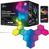 image:imageGE CYNC Dynamic Effects Indoor Hexagon LED Color Changing Lights10 Panels