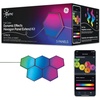 image:imageGE CYNC Dynamic Effects Indoor Hexagon LED Color Changing Lights5 Panels