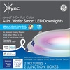 image:imageGE CYNC Reveal HD Wafer Smart LED Downlight Fixture 4 Inches4in  2pk