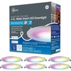 image:imageGE CYNC Reveal HD Wafer Smart LED Downlight Fixture 4 Inches4in  6pk
