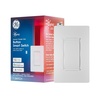 image:imageGE CYNC Smart Paddle Light Switch WiFi amp Bluetooth 1 PackButton