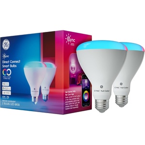 image:imageCync GE BR30 Smart Bulb WiFi LED Light Bulbs Color ChangingMulticolor Works With Matter