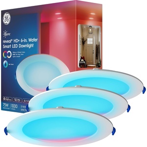 image:imageCync GE Reveal Smart LED Recessed Downlight Color Changing Light1000 Lumens