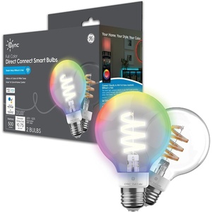 image:imageCync GE Smart LED Light Bulb G25 Globe Bulb Works with Amazon Alexa and Google Home WiFi Light Soft White 60W 4 Packfull Color