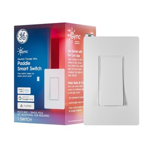 image:imageGE CYNC Smart Paddle Light Switch WiFi amp Bluetooth 1 PackPaddle